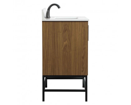 Elegant Bathroom Vanity - Walnut Brown (VF48830WB-BS)