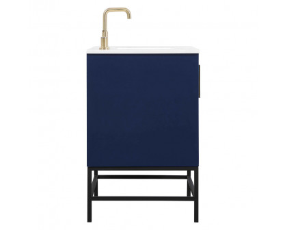 Elegant Bathroom Vanity - Blue (VF48832MBL)