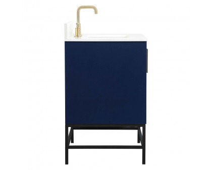 Elegant Bathroom Vanity - Blue (VF48832MBL-BS)