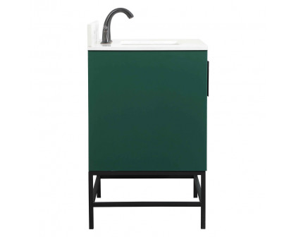 Elegant Bathroom Vanity - Green (VF48832MGN-BS)