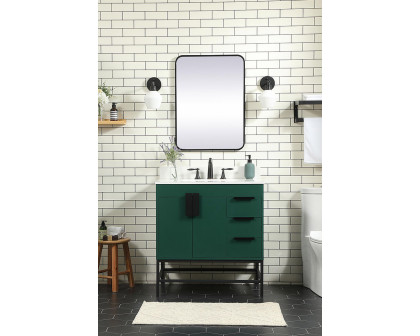 Elegant Bathroom Vanity - Green (VF48832MGN-BS)