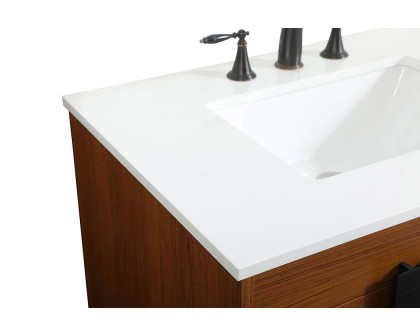 Elegant Bathroom Vanity - Teak (VF48832MTK)