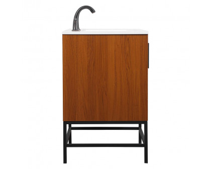 Elegant Bathroom Vanity - Teak (VF48832MTK)