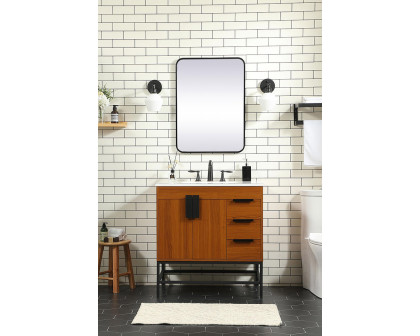 Elegant Bathroom Vanity - Teak (VF48832MTK)