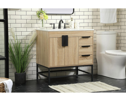 Elegant Bathroom Vanity - Mango Wood (VF48832MW)