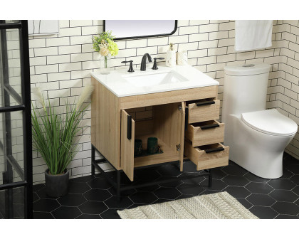 Elegant Bathroom Vanity - Mango Wood (VF48832MW)