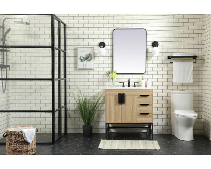 Elegant Bathroom Vanity - Mango Wood (VF48832MW)