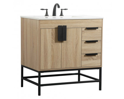 Elegant Bathroom Vanity - Mango Wood (VF48832MW)