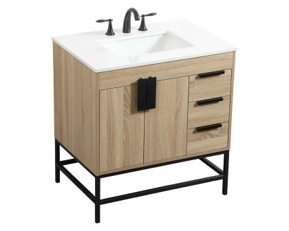 Elegant Bathroom Vanity - Mango Wood (VF48832MW)