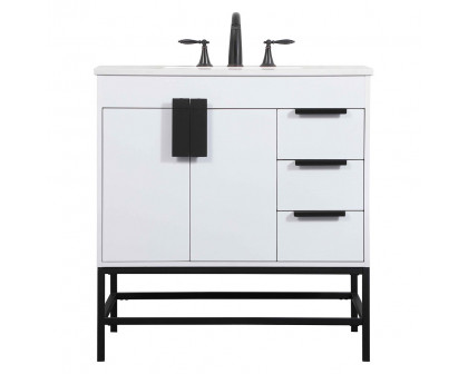 Elegant - Bathroom Vanity (PNT-VF48832)