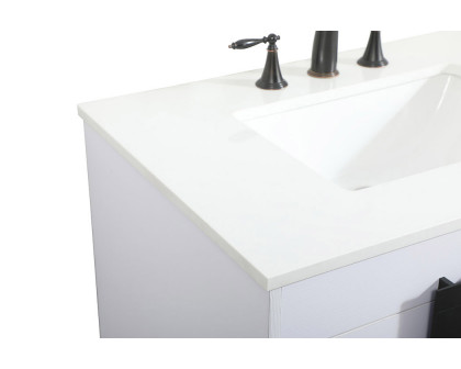 Elegant Bathroom Vanity - White (VF48832MWH)