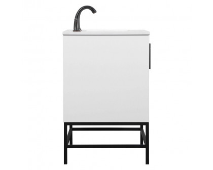 Elegant Bathroom Vanity - White (VF48832MWH)