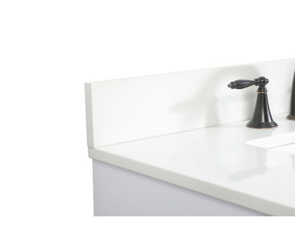 Elegant Bathroom Vanity - White (VF48832MWH-BS)