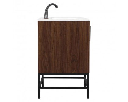 Elegant Bathroom Vanity - Walnut (VF48832MWT)