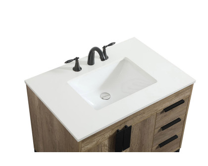 Elegant Bathroom Vanity - Natural Oak (VF48832NT)