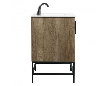 Elegant Bathroom Vanity - Natural Oak (VF48832NT)