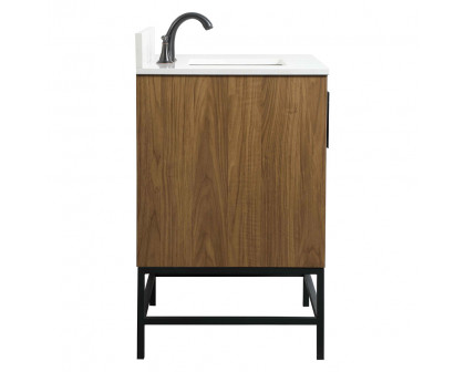 Elegant Bathroom Vanity - Walnut Brown (VF48832WB-BS)