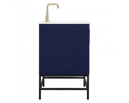 Elegant Bathroom Vanity - Blue (VF48836MBL)