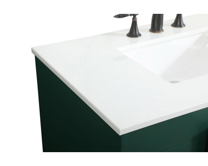 Elegant Bathroom Vanity - Green (VF48836MGN)