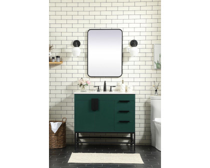 Elegant Bathroom Vanity - Green (VF48836MGN)