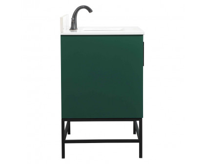 Elegant Bathroom Vanity - Green (VF48836MGN-BS)