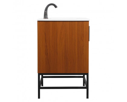 Elegant Bathroom Vanity - Teak (VF48836MTK)