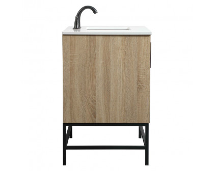 Elegant Bathroom Vanity - Mango Wood (VF48836MW)