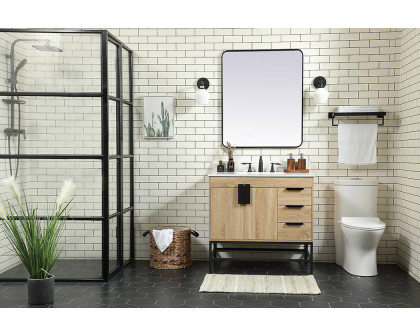 Elegant Bathroom Vanity - Mango Wood (VF48836MW-BS)