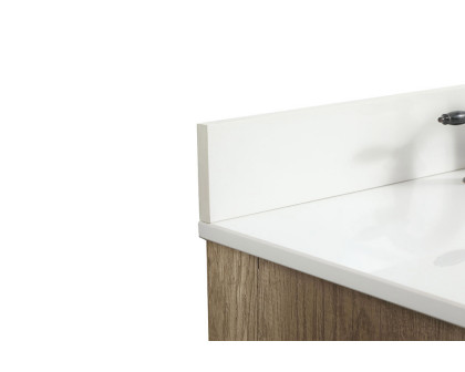 Elegant Bathroom Vanity - Natural Oak (VF48836NT-BS)