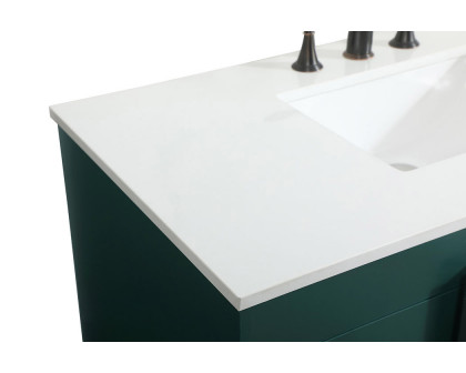 Elegant Bathroom Vanity - Green (VF48842MGN)