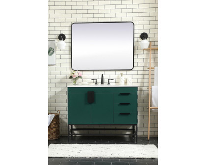 Elegant Bathroom Vanity - Green (VF48842MGN)