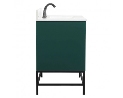 Elegant Bathroom Vanity - Green (VF48842MGN-BS)