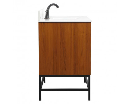 Elegant Bathroom Vanity - Teak (VF48842MTK-BS)