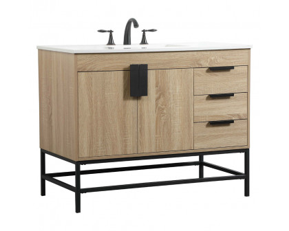 Elegant Bathroom Vanity - Mango Wood (VF48842MW)