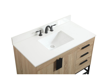 Elegant Bathroom Vanity - Mango Wood (VF48842MW-BS)