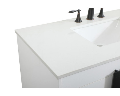 Elegant Bathroom Vanity - White (VF48842MWH)