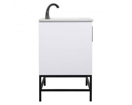 Elegant Bathroom Vanity - White (VF48842MWH)