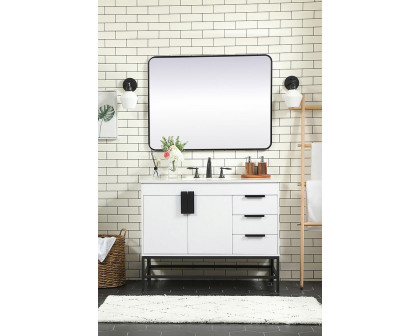 Elegant Bathroom Vanity - White (VF48842MWH)