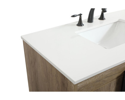 Elegant Bathroom Vanity - Natural Oak (VF48842NT)