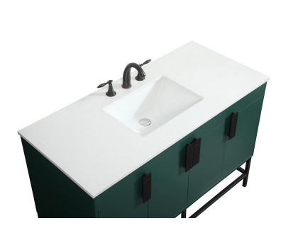 Elegant Bathroom Vanity - Green (VF48848MGN)