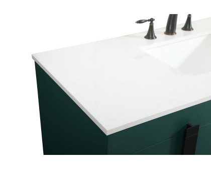 Elegant Bathroom Vanity - Green (VF48848MGN)