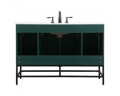 Elegant Bathroom Vanity - Green (VF48848MGN)