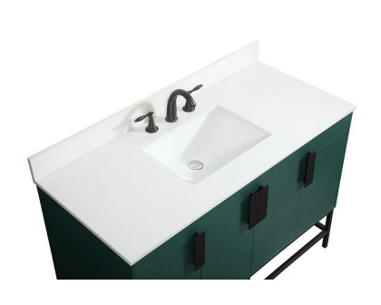 Elegant Bathroom Vanity - Green (VF48848MGN-BS)