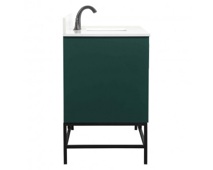 Elegant Bathroom Vanity - Green (VF48848MGN-BS)