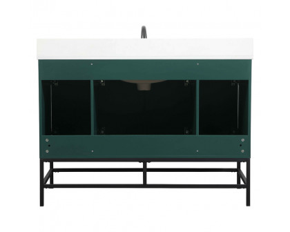 Elegant Bathroom Vanity - Green (VF48848MGN-BS)