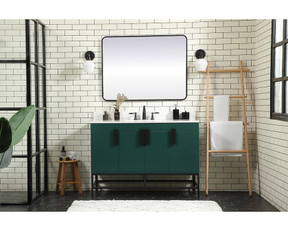 Elegant Bathroom Vanity - Green (VF48848MGN-BS)