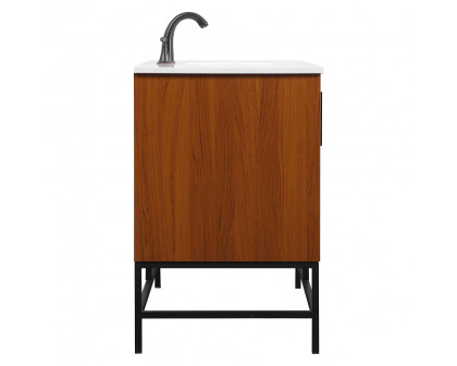 Elegant Bathroom Vanity - Teak (VF48848MTK)