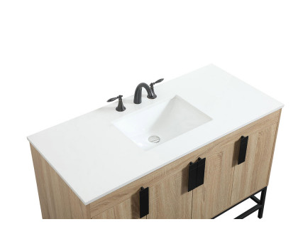 Elegant Bathroom Vanity - Mango Wood (VF48848MW)