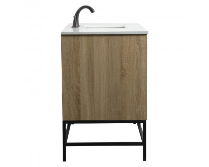 Elegant Bathroom Vanity - Mango Wood (VF48848MW)