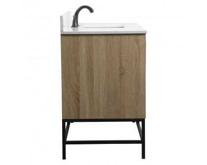 Elegant Bathroom Vanity - Mango Wood (VF48848MW-BS)